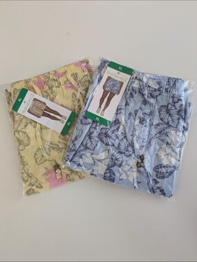 Margaritaville Tropical Print Beach Shorts Set Of 2 XL